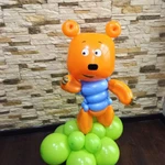 Фото №6 Фигуры и букеты из шаров
