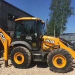 Экскаватор погрузчик jcb Равноколесный