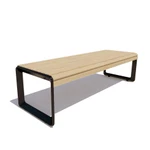 Фото №5 Банкетка чугунная «МИЛАН» (1.8 м)