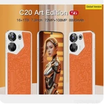 Фото №2 Poco Смартфон Смартфон C20 Art Edition большой экран 7,3 дюйма, 16 ГБ + 1 ТБ ОЗУ