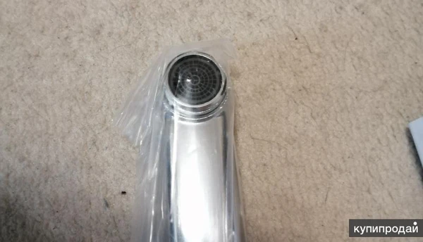 Фото Излив длинный HANSEN сталь, хром.