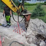 Безвзрывное разрушение гранита и скал в Приморске