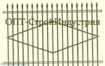 фото Заборные ограждения металлические