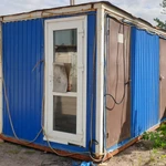 Фото №3 Металлическая бытовка (контейнер), пост охраны БУ в Выборге