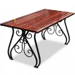 Фото №2 Стол кованый «ВЕНА» (1,2 м)