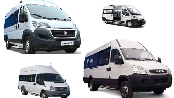 Фото Маршрутные микроавтобусы (Маршрутки) Fiat, Ford, Iveco