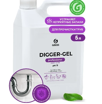 Фото Средство для прочистки канализационных труб