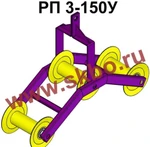 фото Трехваликовый подвесной ролик