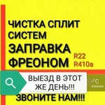 Чистка сплит систем, Заправка сплит систем