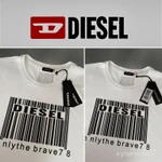 Фото №6 Футболка Diеsеl. Itаly. Оpигинал. Hовая. Unisex