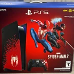 фото Sony Playstation PS5 Limited Edition Marvel Spider-Man 2 PlayStation 5 Red с 2 контроллерами