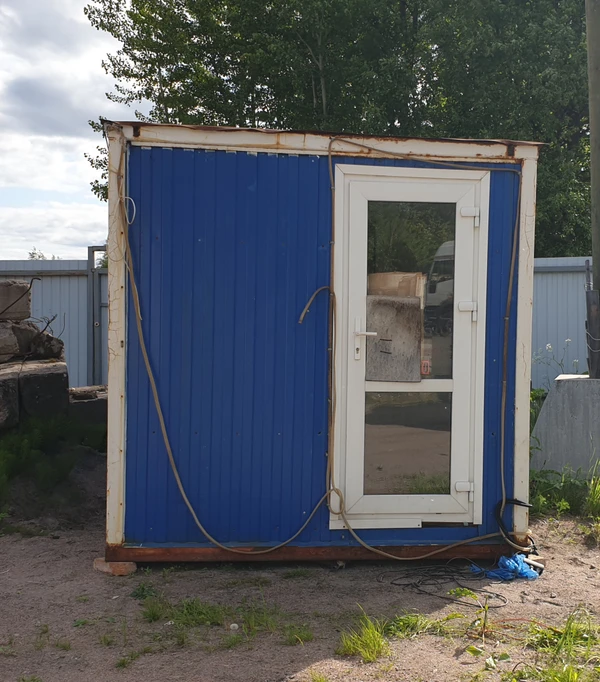 Фото Металлическая бытовка (контейнер), пост охраны БУ в Выборге
