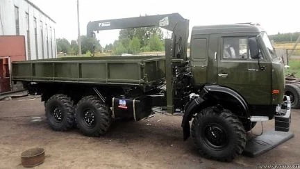 Фото Услуги Камаз-Манипулятор 3x3 Вездеход