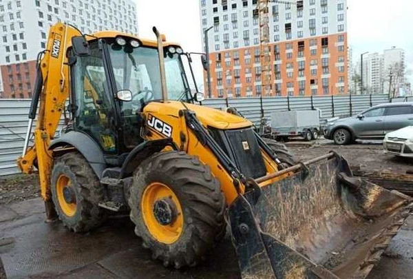 Фото Услуги экскаватора погрузчика