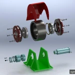 Фото №3 Ролик опорный для АвтоБетоноСмесителя