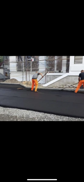 Фото Укладка асфальта ремонт дорог 