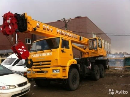 Фото Услуга автокрана 25 тонн