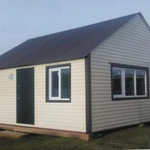 фото модульный домик 5м*6м., бытовка модульная.