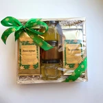 Фото №2 Новогодний набор полезный в деревянном ящике ручной работы