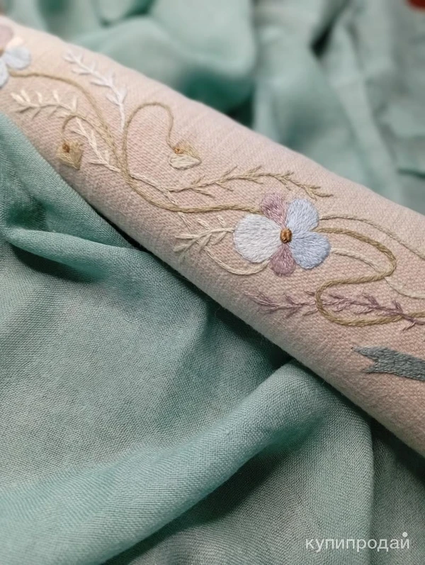 Фото Мягкие плечики для одежды "Бирюза"