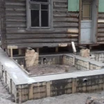 Фото №5 Подъем домов в Череповце ремонт фундамента