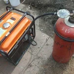 Переоборудование вашего бензо генератора на газ