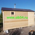 Фото №3 Готовые мини бани на дачу под ключ от производителя СИБ54