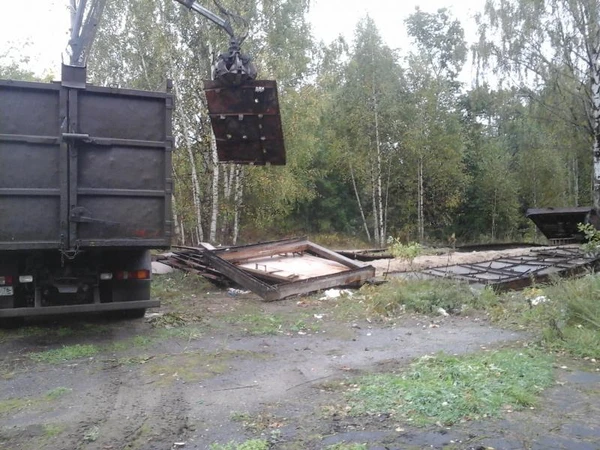 Фото Вывоз металолома с вашего участка