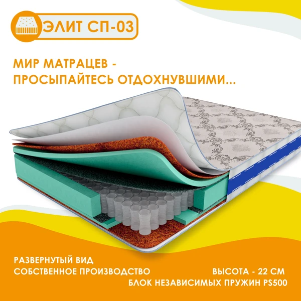 Фото Матрас Элит СП-03