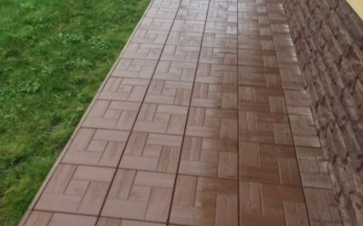 Фото Укладка тротуарной плитки 