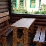 Столы, лавки из натурального дерева для дачи,бани