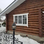 Фото №3  Конопатка, шлифовка, покраска и отбеливание срубов