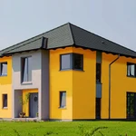 Декоративная штукатурка фасадов домов с утеплением стен