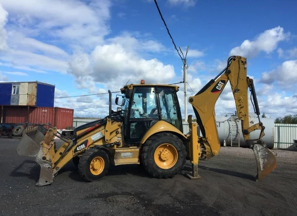 Фото Экскаватор-погрузчик Caterpillar 428E 2012 года