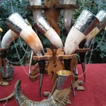 Фото №5 Рога для вина.Новые.Канци.ყანწი.