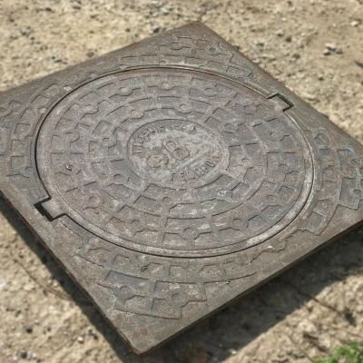 Фото Люка для колодцев чугунные.