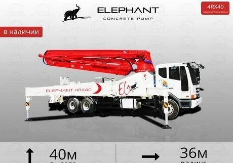 Фото Бетононасос Elephant 4R40