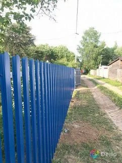 Фото Установка заборов