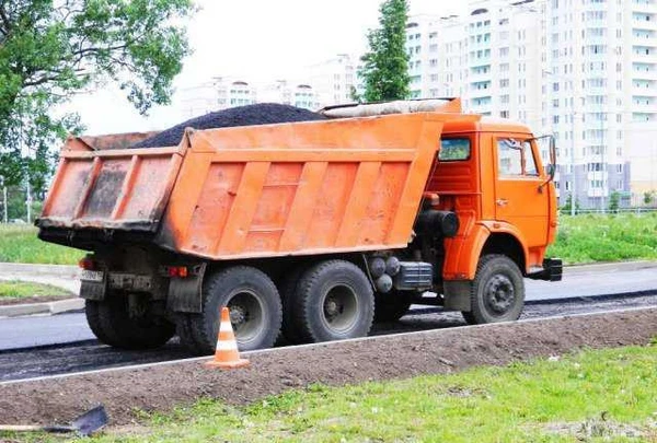 Фото Доставка щебня, песка, мучки, вывоз мусора