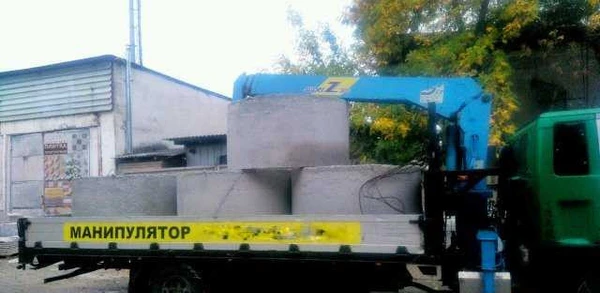 Фото Манипулятор доставка груза кольца жби