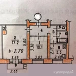 Фото №2 2-к квартира, 43 м2, 2/2 эт.,ул.Малунцева 12