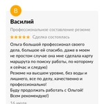 Фото №8 Составление резюме/Помощь в поиске работы (онлайн)