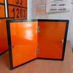 фото Табличка оранжевого цвета по ДОПОГ, нейтральная, складная