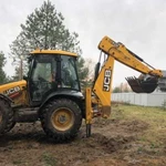 Аренда, услуги экскаватора погрузчика JCB 4CX