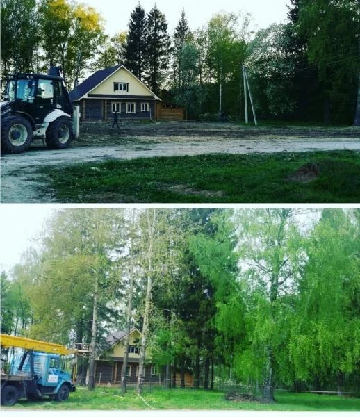 Фото Очистка участка, уборка территории