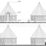 Фото №11 Строим гриль домики