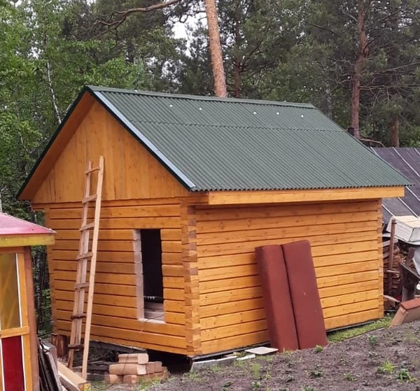 Фото Дома, бани из профилированного бруса 