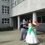 Фото №6 Ростовые куклы мишка Тедди и зайка Ляля 