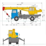 Аренда автокрана 14 тонн (стрела 14 метров) Услуги