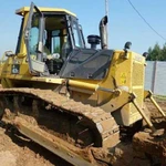 Бульдозер komatsu D63E-12, Каток bomag 212